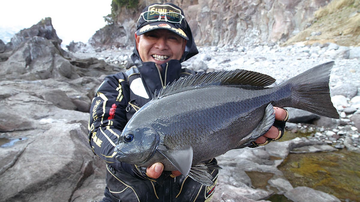 神奈川県 足柄下郡／真鶴半島・道無の地磯で釣るメジナ（グレ） | 全国おすすめ釣り場